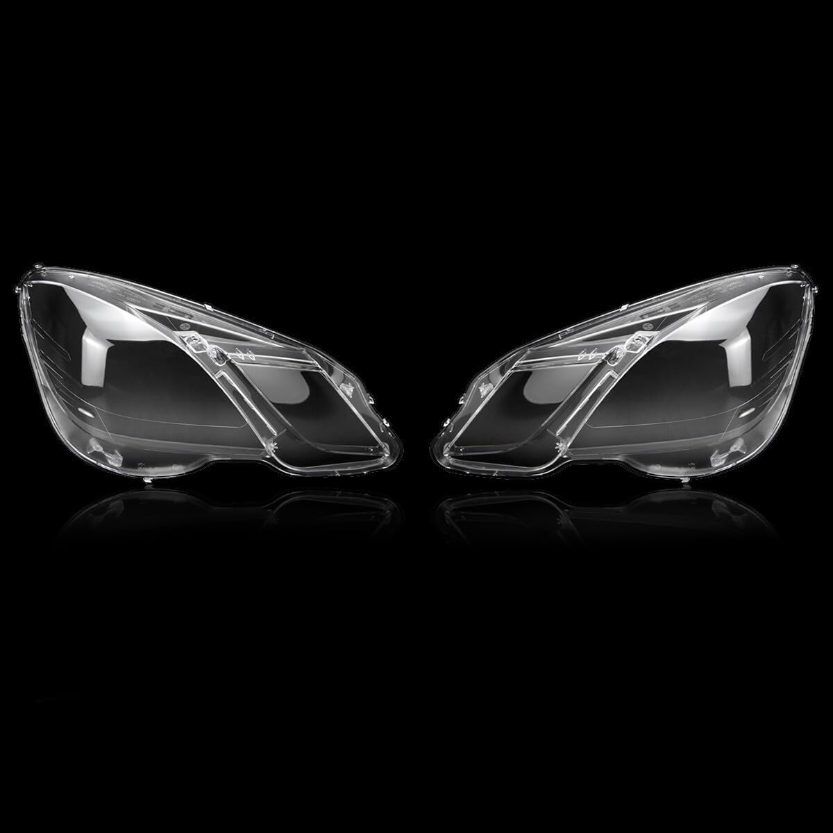 ya 7 8.24 baidi Pair of headlight glass spreader lenses for Mercedes E-Class W212 2009-2012