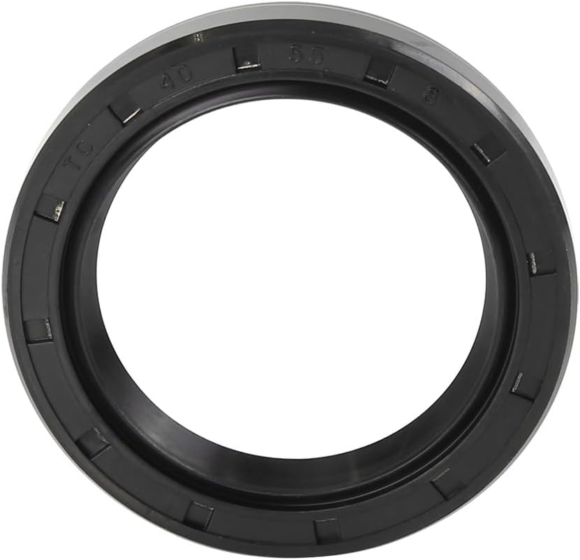 ya 4 8.8.2 40mm x 55mm x 8mm Black Rubber Cover Double Lip TC Oil Shaft Seal