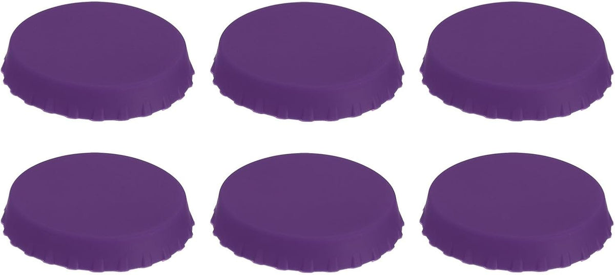 ya 14 9.20 baidi Silicone Soda Can Lids, 6Pcs Re ble Drink Cans Protector Cover Cap Purple-1
