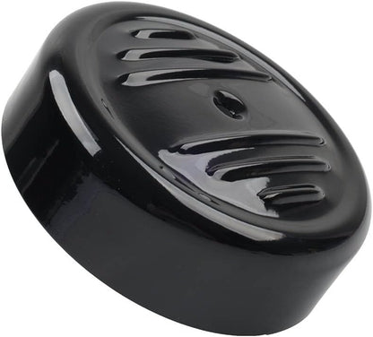 ya 5 8.10 7'' Round Stripe Air Cleaner Cover Black for Harley FXD FLST FXST 00-17 FLT
