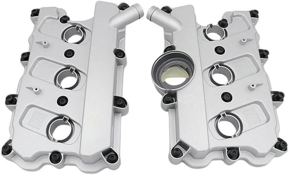 ya 11 9.14 baidi2X Engine Valve Cover w/Gasket Left & Right for Audi A4 A5 A6 Quattro Q5 S4 DOHC