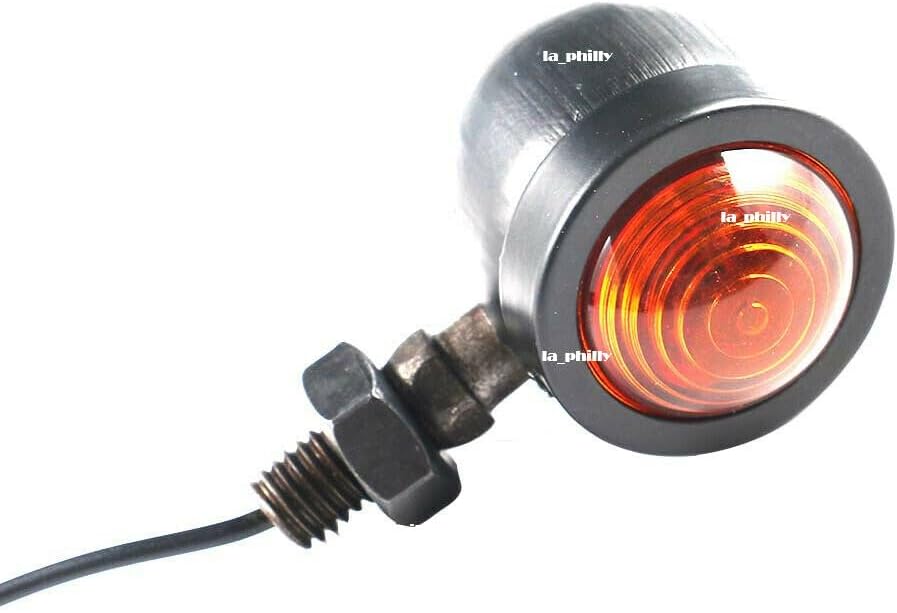 ya 2 8.15 4PCS Motorcycle Bullet Turn Signals Lights Fits for Suzuki Bobber Chopper Cafe Racer