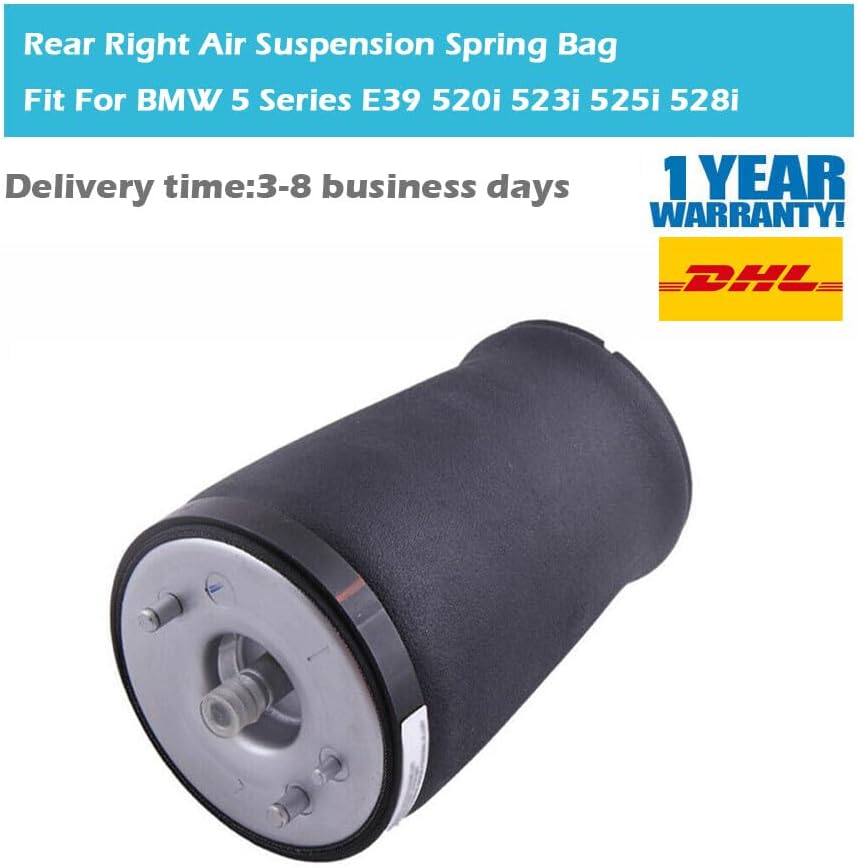ya 10 9.16 baidi Rear Right Air Suspension Spring Bag Fit for BMW 5 Series E39 520i 525i 37121094614