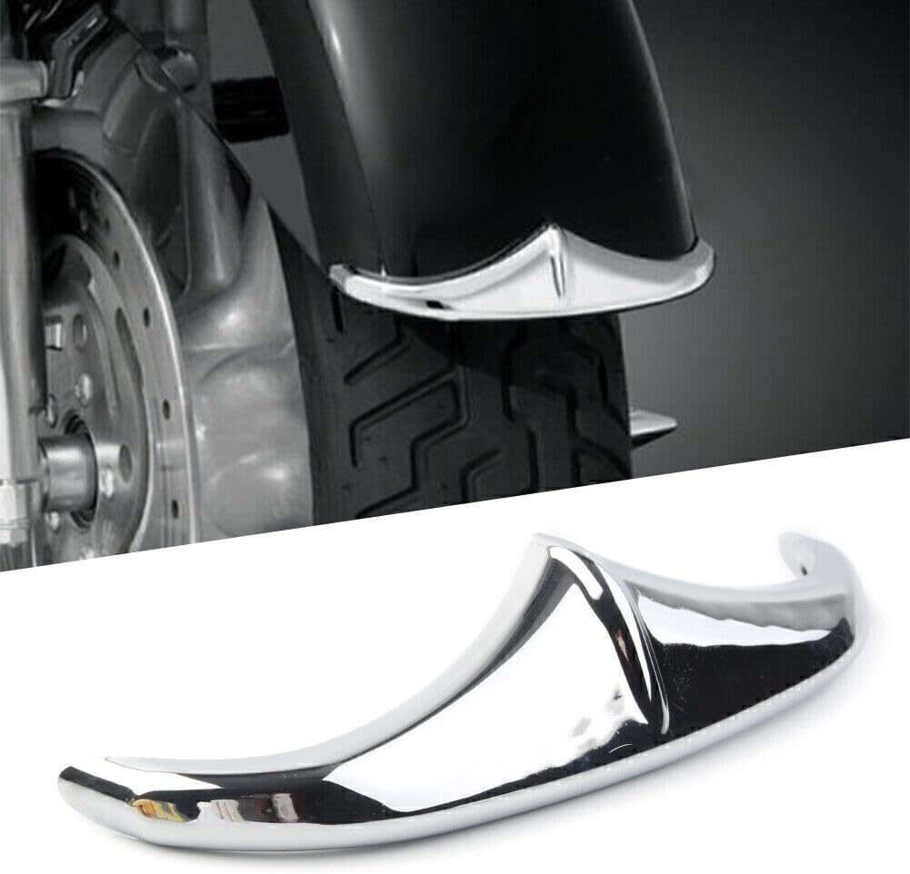 ya 23 10.7 baidi Motorcycle Chrome Front Fender Leading Edge Accent Trim for Harley-Davidson