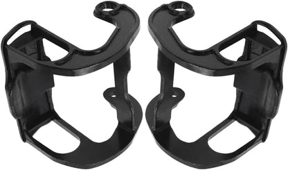 ya 12 10.8 baidi 2Pcs Left+Right Headlight Washer Lever Black For 2012-2015 6 Series F06 F12 F13