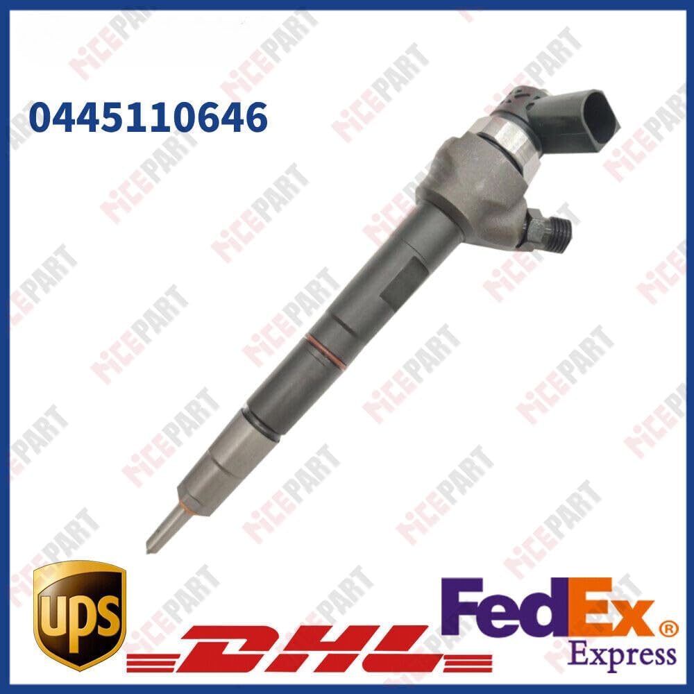ya 12 10.8 baidi Diesel Fuel Injector 0445110646 Fuel Injector Nozzle Compatible for Audi for Skoda for VW