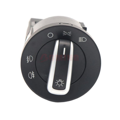 ya 6 8.24 baidi Suitable for VW for Bora Beetle for Golf for Jetta MK4 Passat B5 Chrome Headlight Fog Control Switch 