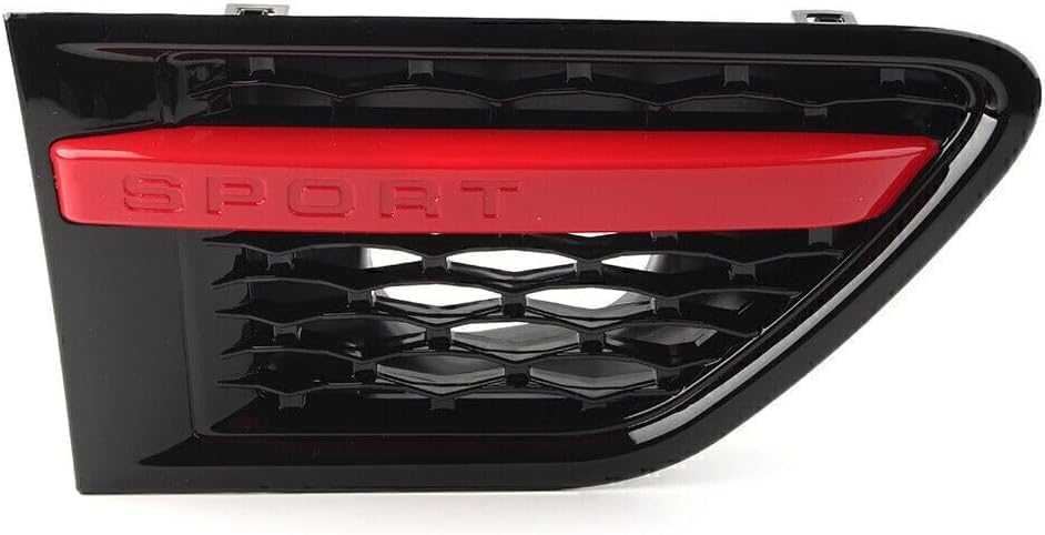 ya 28 10.13 zhengce Fit for Land Rover for Range Rover Sport Red Right Side Fender Grill Cover