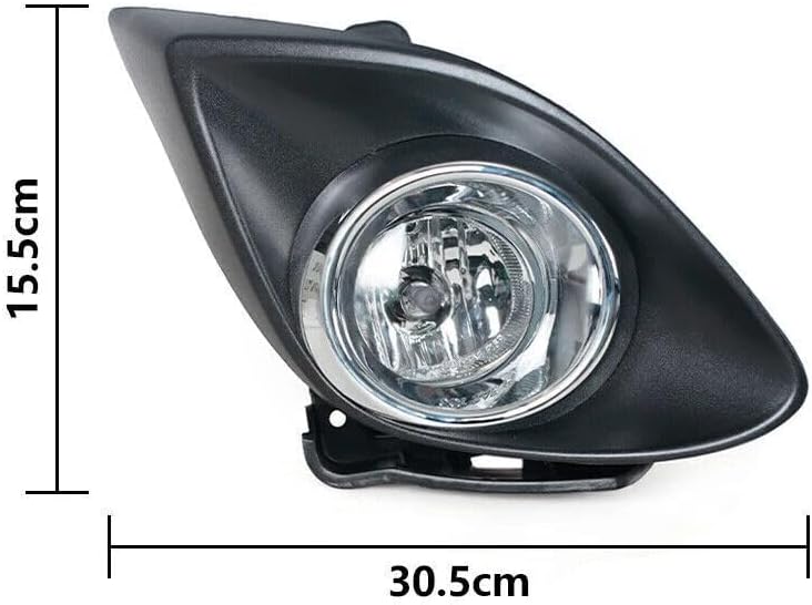 ya 10 9.16 zhengce Suitable for Mazda 2 Demio 2010-2014 Set front fog lamp fog lamp protective