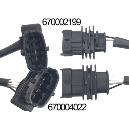 ya 4 8.8.2 4Pcs Oxygen O2 Sensor for for Maserati for Ghibli 14-20 Quattroporte 14-20 for Levante 17-20