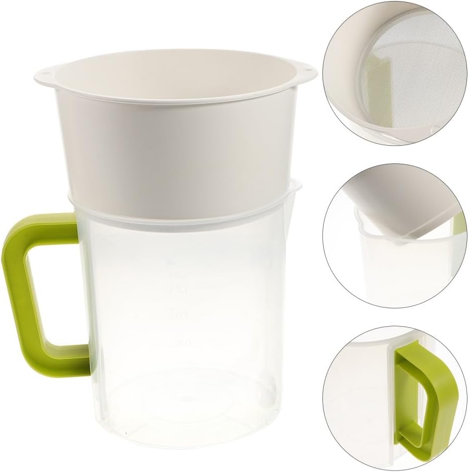 ya 14 9.20 baidi 4Pcs Soy Milk Maker Strainer Set for Nut Milk and Yogurt Making-1