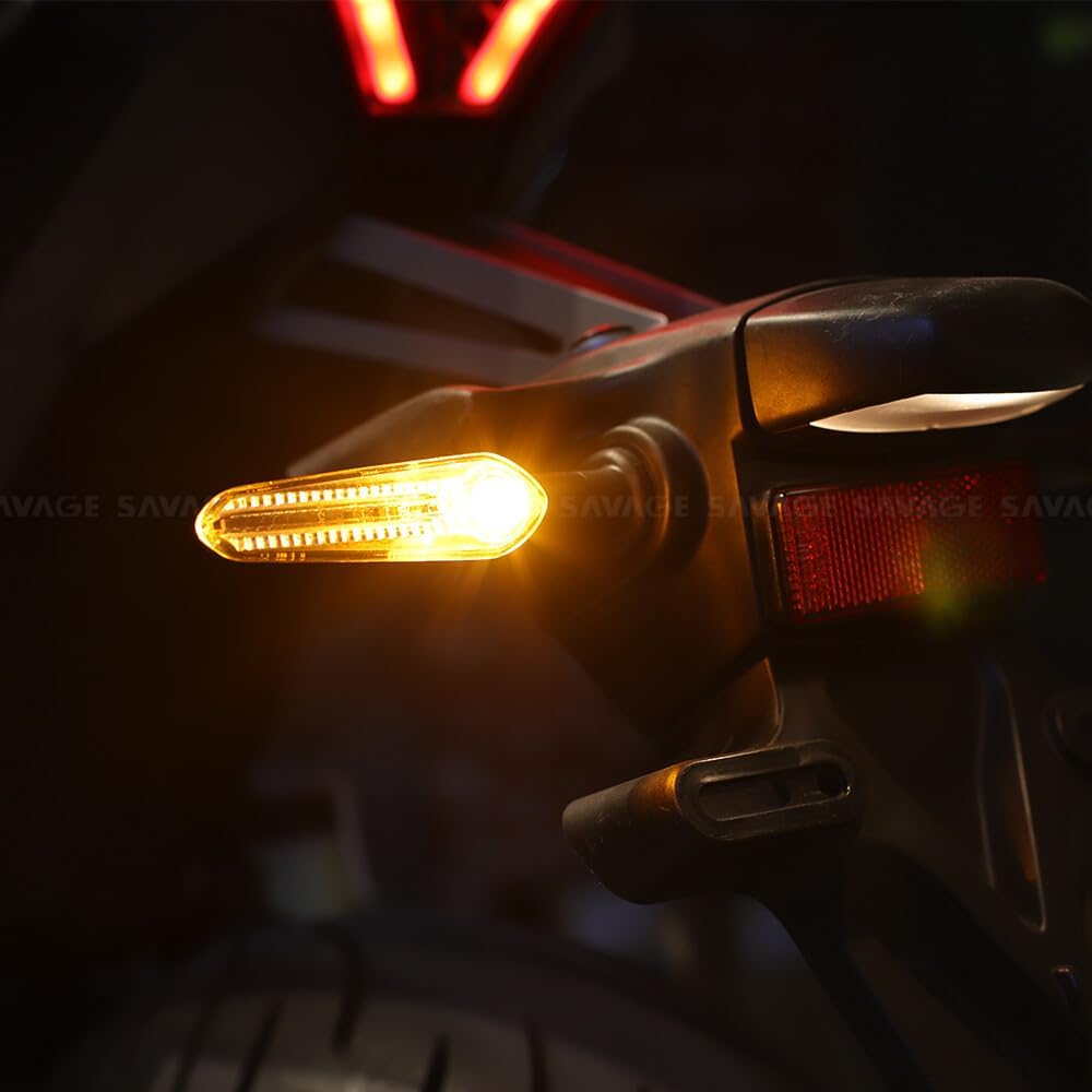 ya 7 8.24 baidi Front/Rear LED Turn Signals Indicator for Yamaha MT-03 MT-07 MT-09 YZF R1 R3 R6