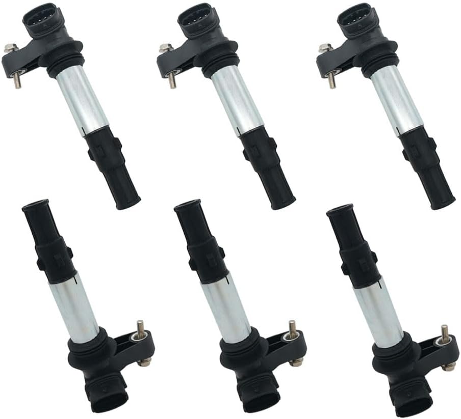 ya 4 8.24 baidi 6X Ignition Coil UF375 for Chevrolet Traverse for Cadillac CTS for GMC for Buick for Saab for Saturn