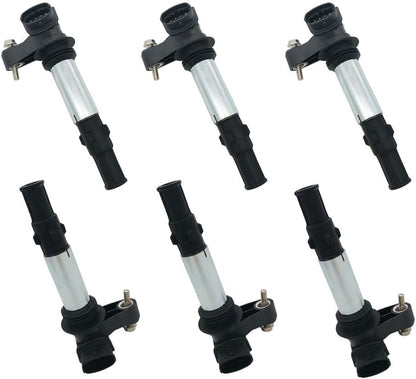 ya 4 8.24 baidi 6X Ignition Coil UF375 for Chevrolet Traverse for Cadillac CTS for GMC for Buick for Saab for Saturn