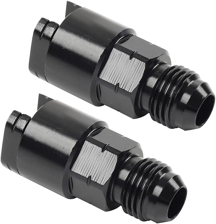 ya 10 9.16 baidi 6AN Male to 5/16 Quick Disconnect EFI Fuel Rail Adapter Fitting For GM LS
