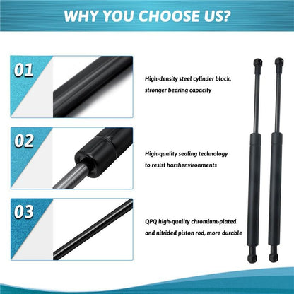 ya 10 9.16 baidi for Lexus GS350 GS430 GS450h 2005-2012 Rear Door Trunk Struts Tailgate Supports