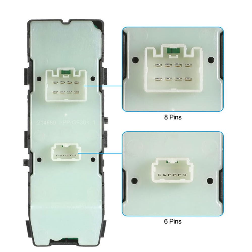 ya 9 10.24 1x for Jeep for Grand Cherokee V6 V8 06-10 Master Power Window Door Switch 04602781AA
