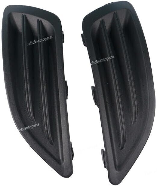 ya 9 10.24 Pair Left & Right Front Bumper Fog Light Lamp Cover For 2013-2016 for Ford Fiesta
