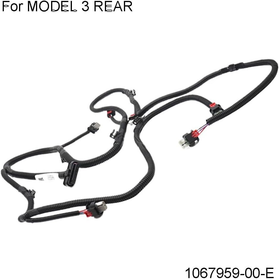 ya 13 9.15 baidi For for Tesla for Model 3 2017-2020 Replacement Part REAR BUMPER PDC WIRING HARNESS