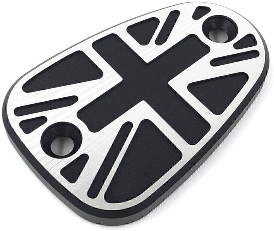 ya 6 8.14 CNC Oil Cup Brake Fluid Reservoir Caps Cover For T100 T120 Black Motorcycle