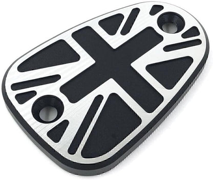 ya 6 8.14 CNC Oil Cup Brake Fluid Reservoir Caps Cover For T100 T120 Black Motorcycle