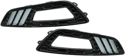 ya 2 8.15 2 LED daytime running lights DRL suitable for Ford Focus 2015-2016 white, yellow, blue