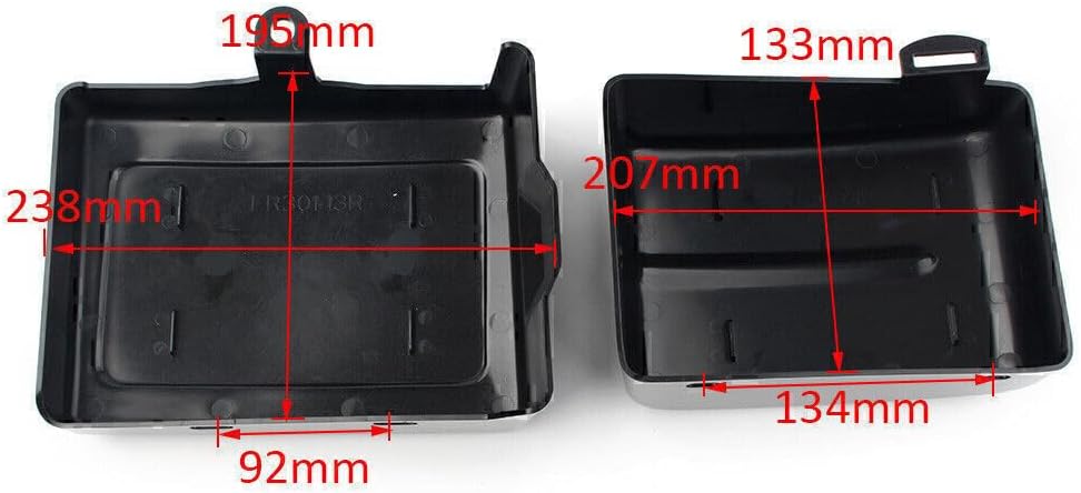 ya 23 10.7 baidi ABS battery side cover suitable for Harley Dyna Fat Bob Low Rider Ultra Wide Glide 06-17-
