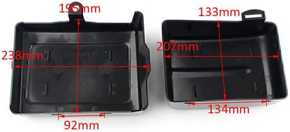 ya 23 10.7 baidi ABS battery side cover suitable for Harley Dyna Fat Bob Low Rider Ultra Wide Glide 06-17-