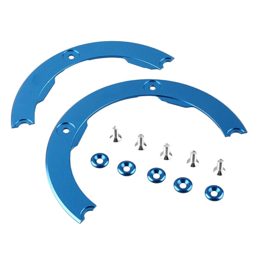 ya 6 8.24 baidi Aluminum Motorcycle Gear Belt Roller Trim for Yamaha T-max TMAX 530 2013-16 Blue