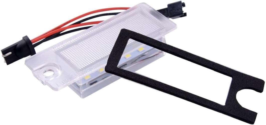 ya 4 8.14 2pcs No Error LED License Plate Lights Fit for Volvo S80 V70 XC70 S60 XC90