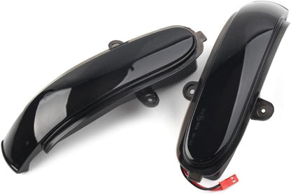 ya 14 9.20 zhengce Pair LED Mirror Dynamic Turn Signal Light FOR for Benz C Class W203 S203 C-1