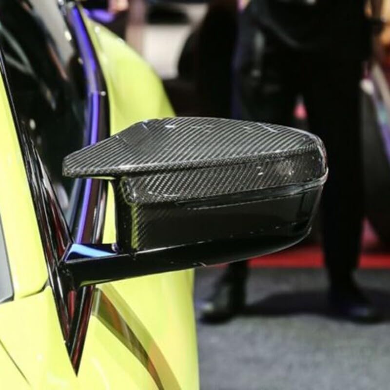 ya 11 9.14 baidiReplace for BMW G80 M3 G82 G83 M4 G26 2020-2023 Carbon Fiber Mirror Cover Cap DF