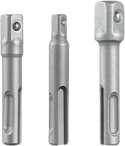 ya 14 9.20 baidi Transform Your Hand Socket Set with Drill Bits Extension Rods 3pcs Kit-2