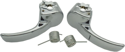 ya 4 8.14 for Nissan Qashqai 07-14 Double Inner Door Handle Pull Button Chrome Left and Right 