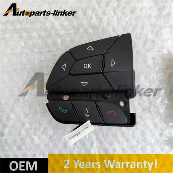 ya 8 8.24 baidi 1pair Steering Wheel Control Switch for 2014-2019 for Chrysler for Dodge for Jeep 68146854AB