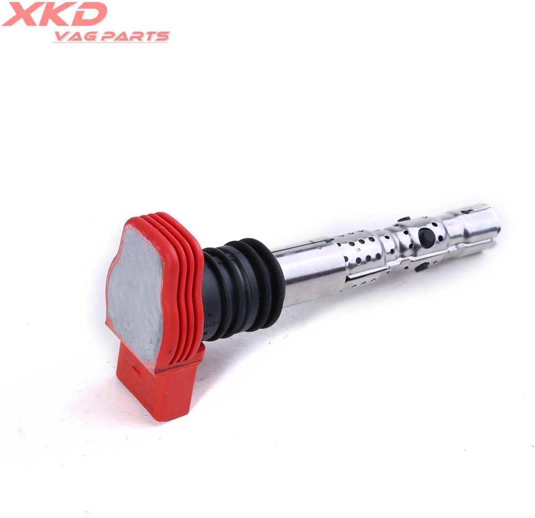 ya 9 10.24 1 Pieces Ignition Coil for Audi for A4 A6 for A8 1.8T 3.0 V6 06C905115L AVJ AMB BFB BEX