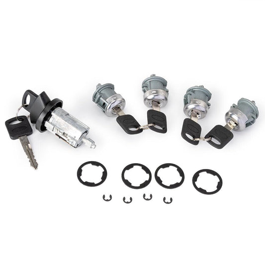 ya 6 8.14 for Ford E Series Van Ignition Four Door Lock Cylinder Tumbler Bucket Set 4 Keys 