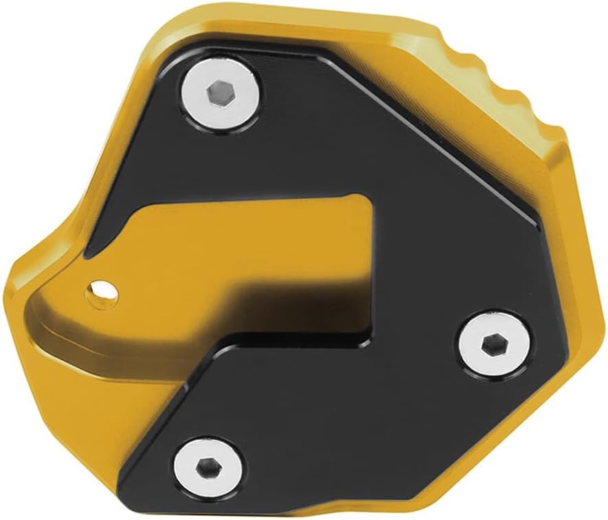 ya 2 8.15 Side Stand Enlarge Kickstand Pad Gold for Suzuki HAYABUSA GSX1300R 2008-2021
