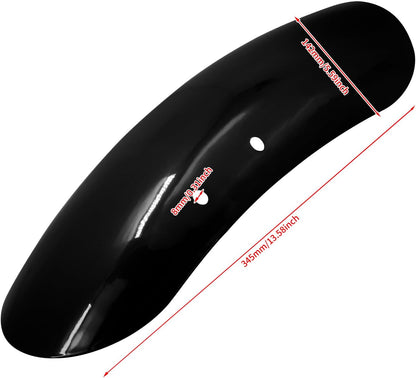 ya 7 8.24 baidi Vivid Black Front Fender Mudguard Cover Fit for Harley Forty Eight 48 1200 10-22
