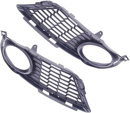 ya 5 8.10 2 Pieces Front Bumper Fog Light Grille For 3-Series E92 E93 LCI M 2011 2012 2013
