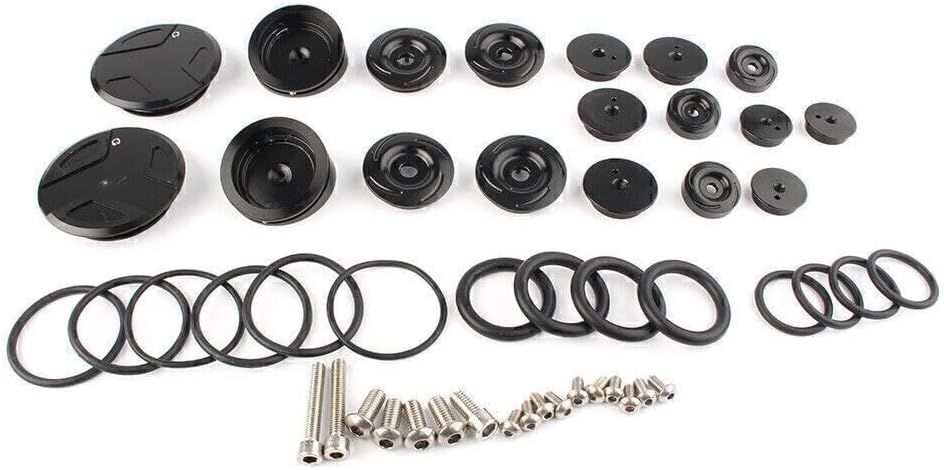 ya 2 8.15 Car F for Ram e End Cap Hole Plug Decor Cover Kit Fit for BMW R 1200 GS ADV 13-19