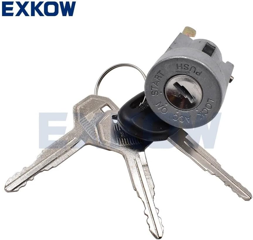 ya 11 9.14 baidiLock Cylinder & Key Set for Mitsubishi for Pajero II 1990-2004 V20 V30 V40 MR259766