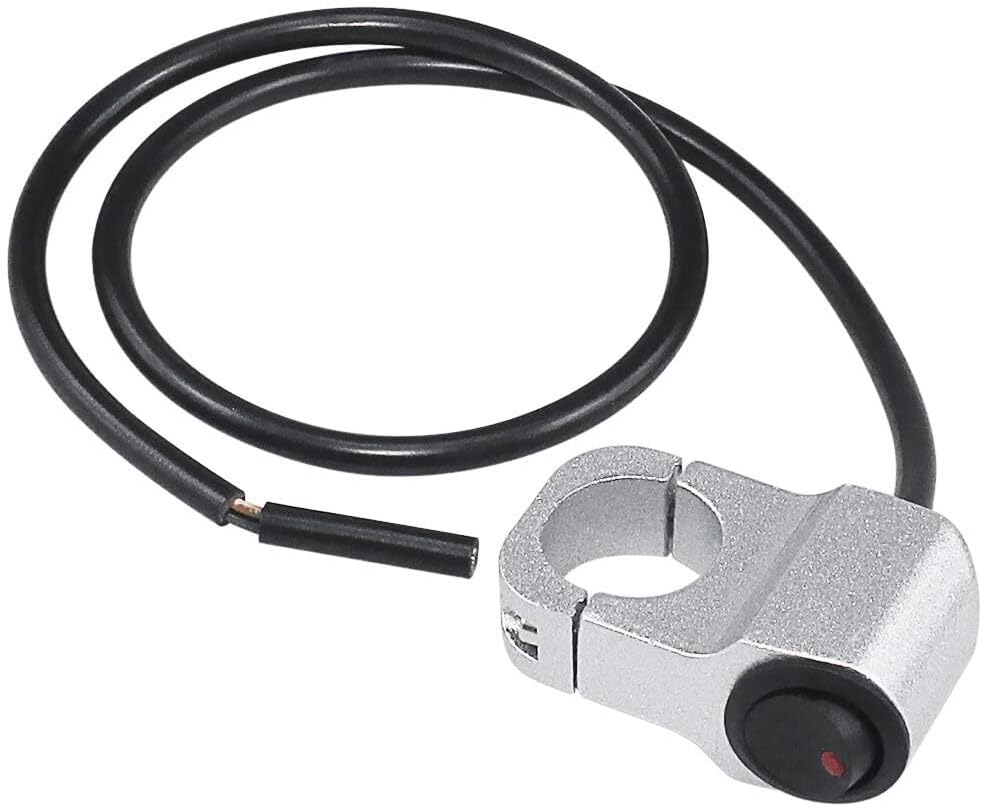 ya 4 8.14 12V 22cm Motorcycle Headlight Brake Fog Light Handlebar Switch ON OFF Button
