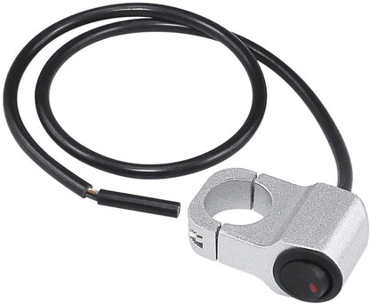 ya 4 8.14 Motorcycle Headlight Brake Fog Light Handlebar Switch ON-OFF Button 12V 22cm