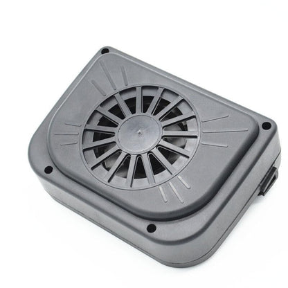 ya 6 8.24 baidi Solar Powered car Window Ventilation Cooler Ventilation System Exhaust Fan