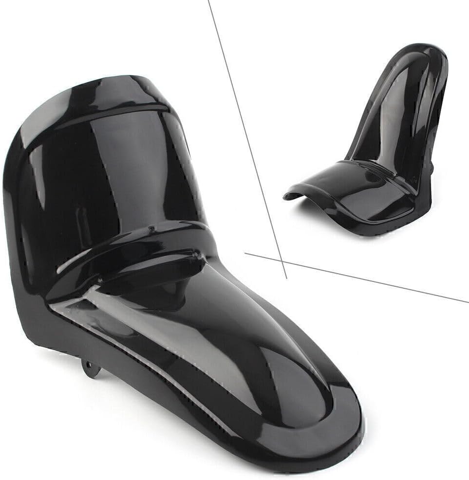 ya 4 8.10 Front Fender Cover Mudguard for Yamaha PW50 Y-Zinger 50 ABS Plastic Black