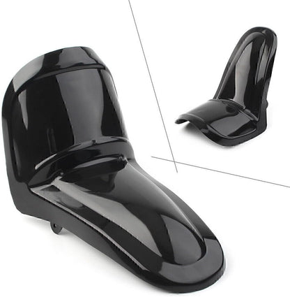 ya 4 8.10 Front Fender Cover Mudguard for Yamaha PW50 Y-Zinger 50 ABS Plastic Black