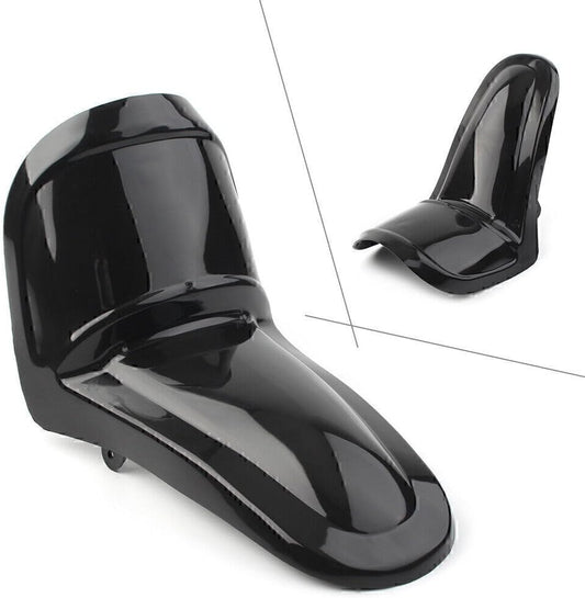 ya 4 8.10 Front Fender Cover Mudguard for Yamaha PW50 Y-Zinger 50 ABS Plastic Black