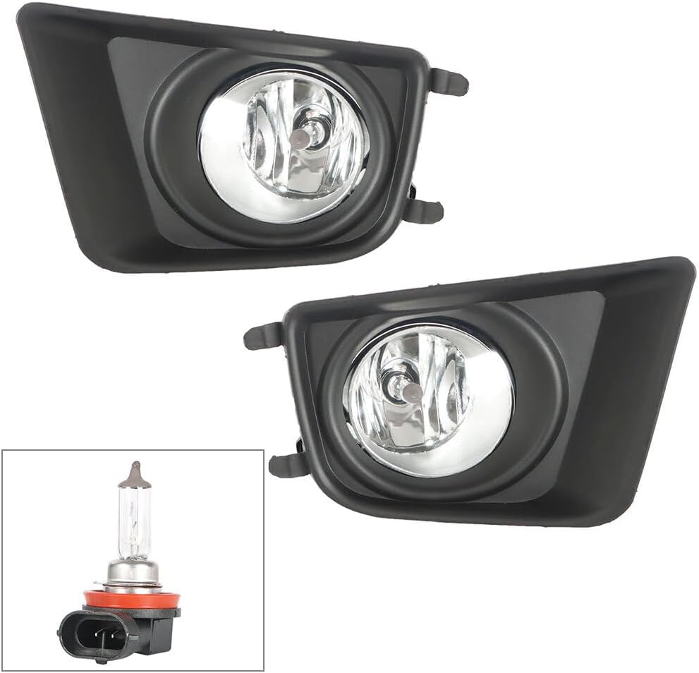 ya 9 10.24 Suitable for 2012-2015 for Toyota Tacoma fog light bumper driving light + switch + bulb clear -
