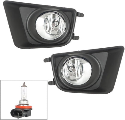ya 9 10.24 Suitable for 2012-2015 for Toyota Tacoma fog light bumper driving light + switch + bulb clear -
